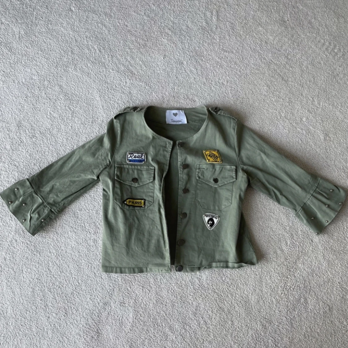 Trekvartsärmad jacka