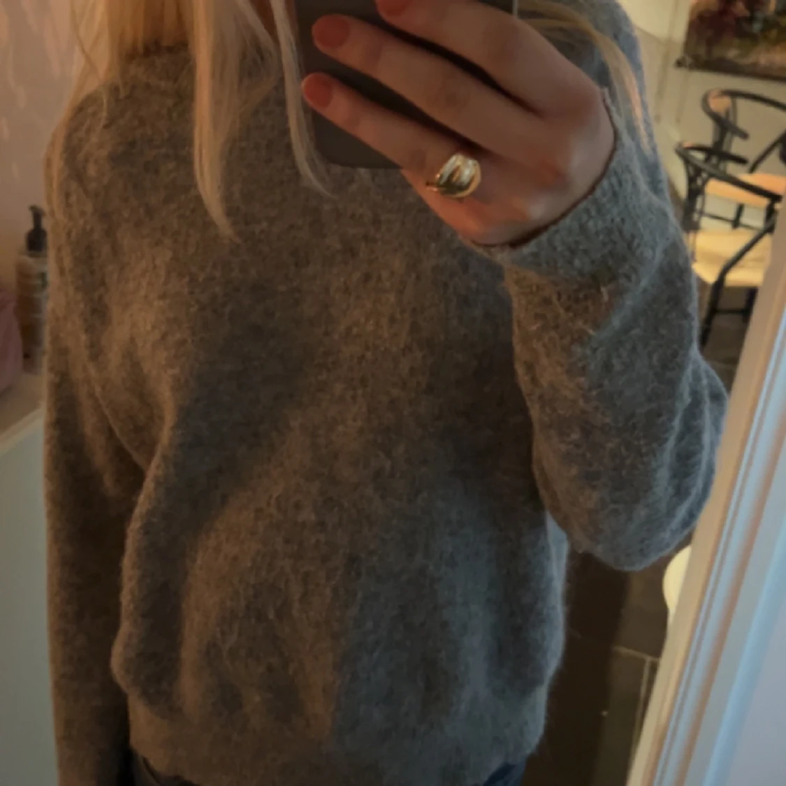 Stickad tröja - 90