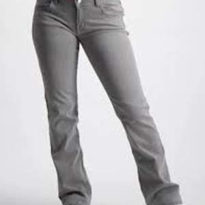 Gråa lågmidjade jeans från Gina Young  Aldrig använda Buda då många är intresserade 
