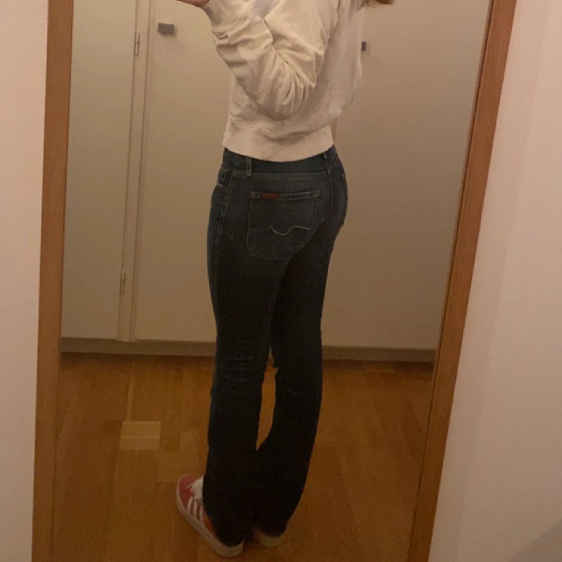 lågmidjade jeans - 91