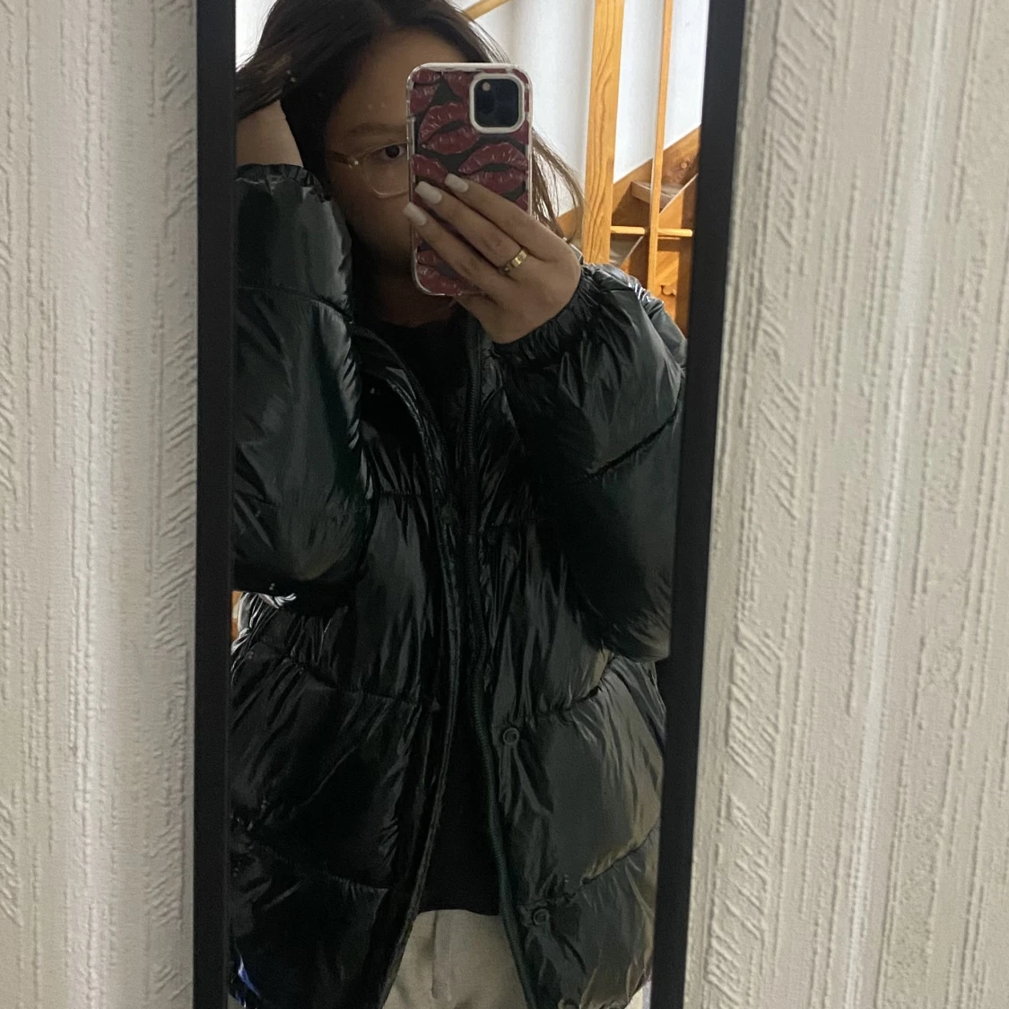 Grön vinterjacka från Zara - 91