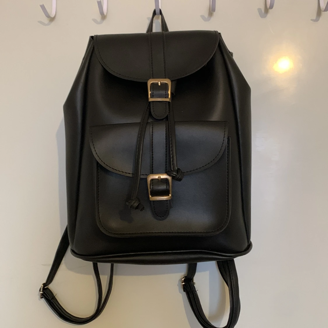 Black backpack / Svart ryggsäck 