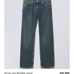Säljer mina arrow low straight jeans från weekday som jag köpte  i vintras pga att dom inte kommer till användning. Inga defekter och använd få gånger💞  färgen är green cast. Nypris 590kr. Kom privat för fler bilder! Pris kan diskuteras 