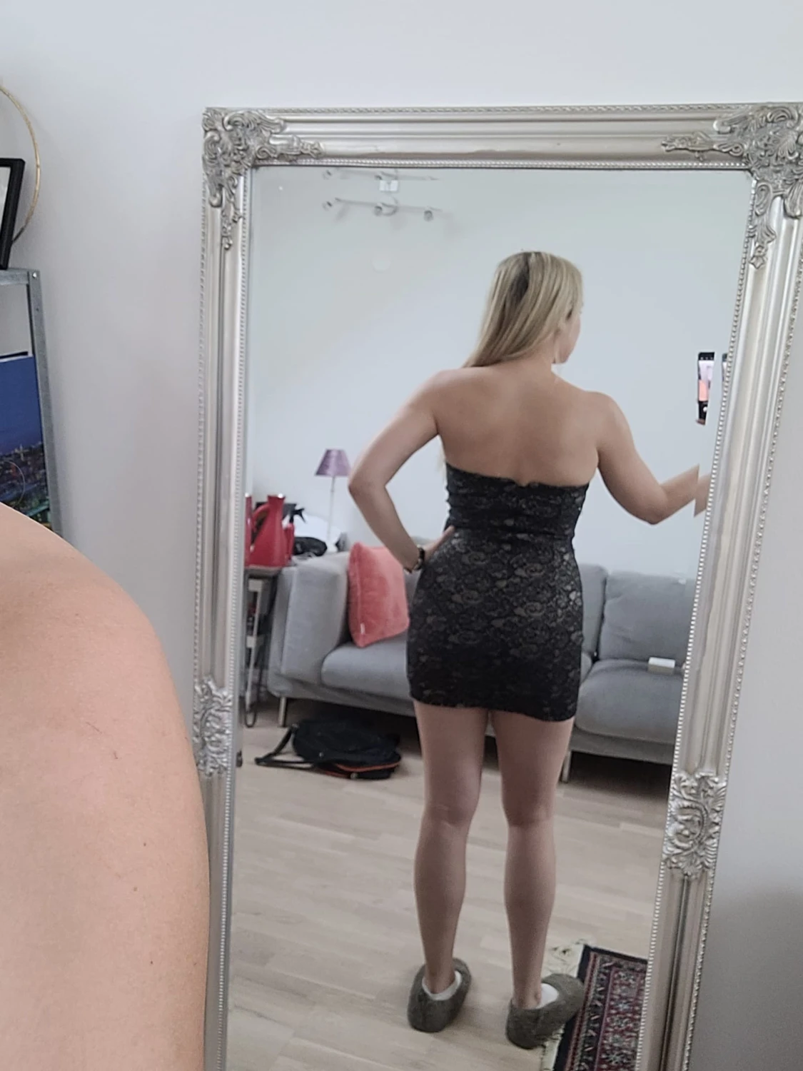 Täjt Bandeau Mini klänning - 90