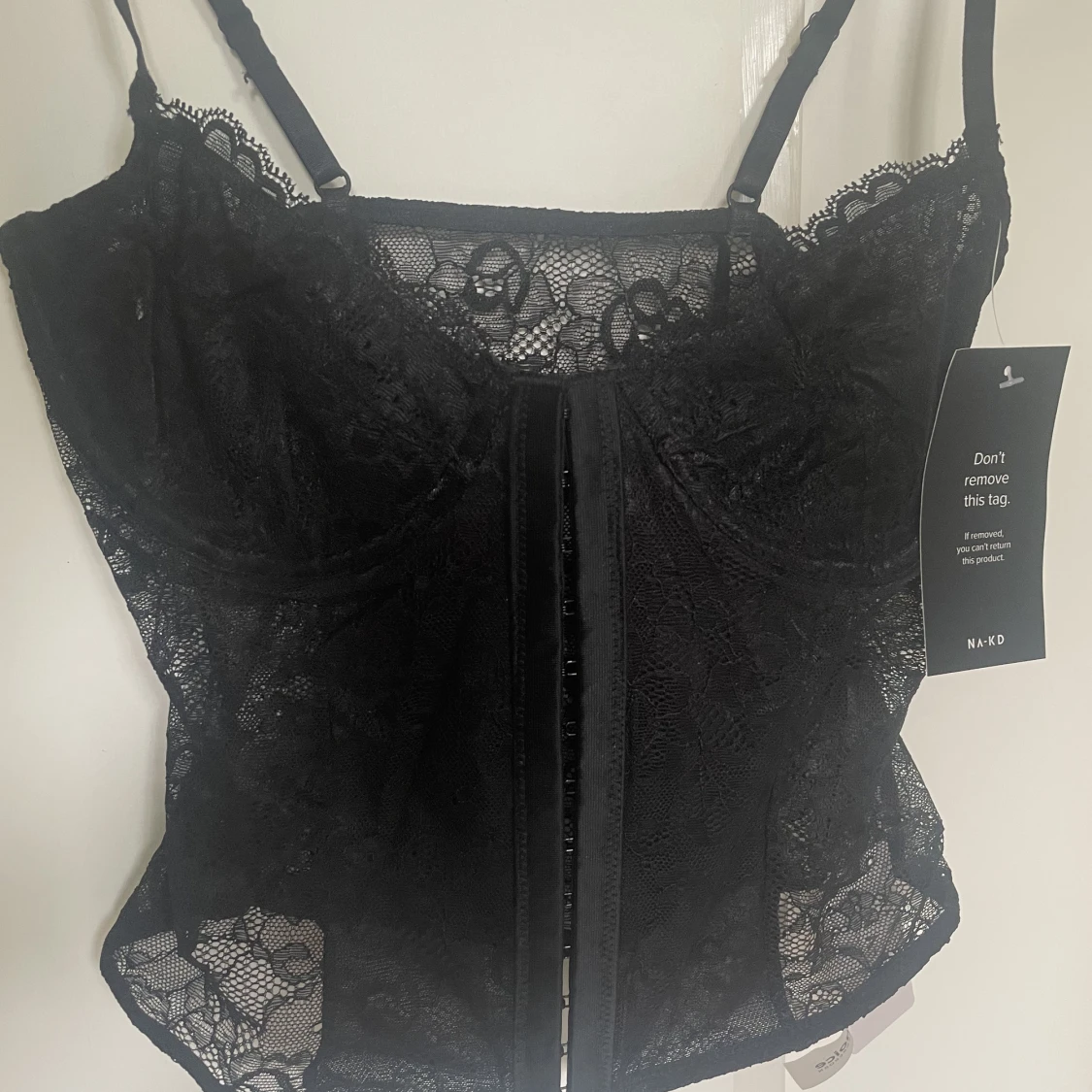 NA-KD Spets-korsettopp  - 91