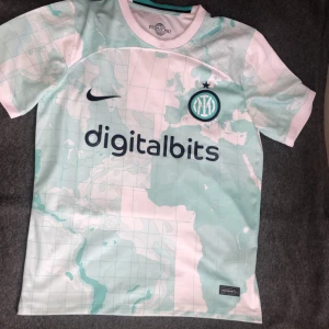 Inter Bortatröja 2022/23  - Tröjan ser ut helt ny. Är använda bara ett par gånger och skick 9/10. Ny pris 999