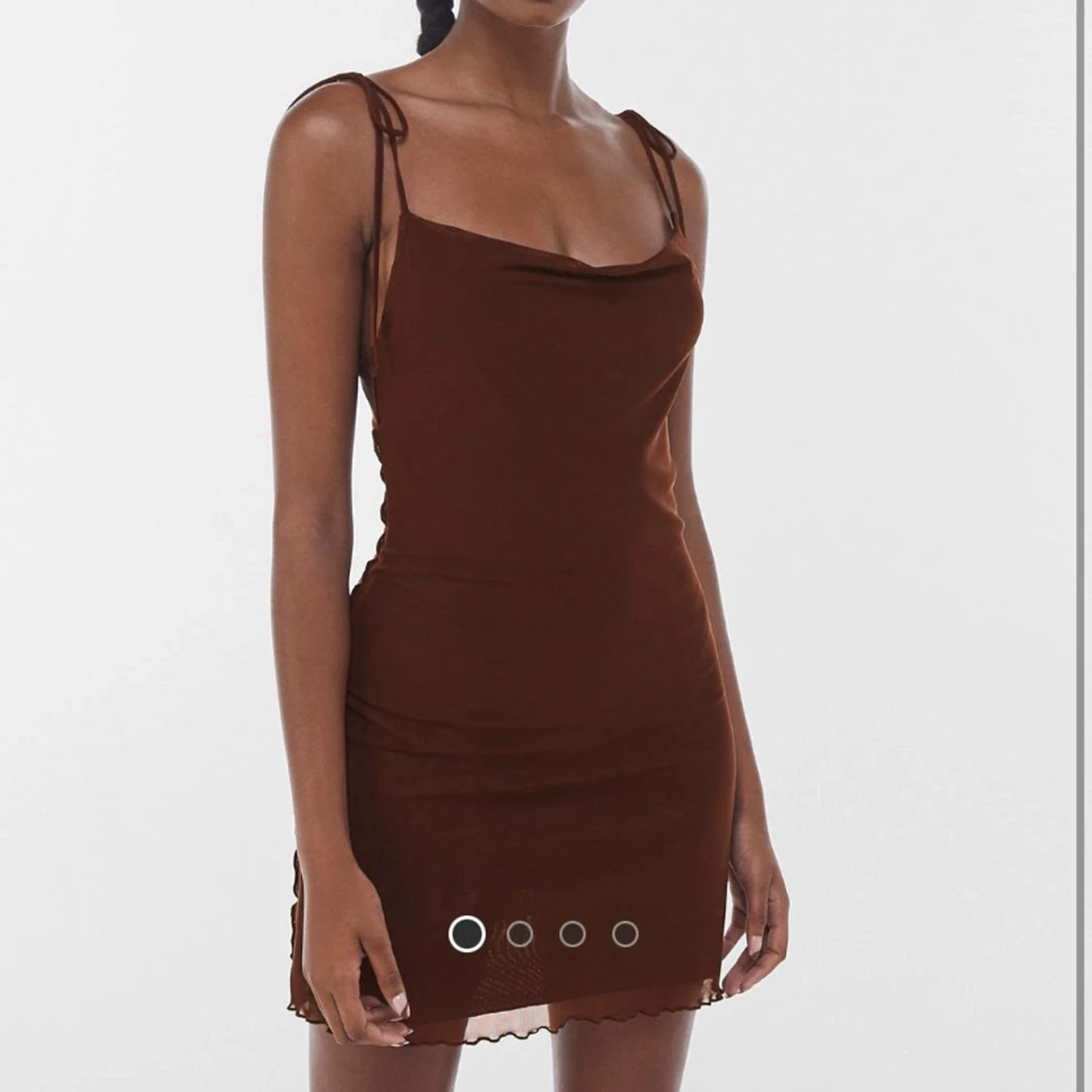 Brun klänning i strl S