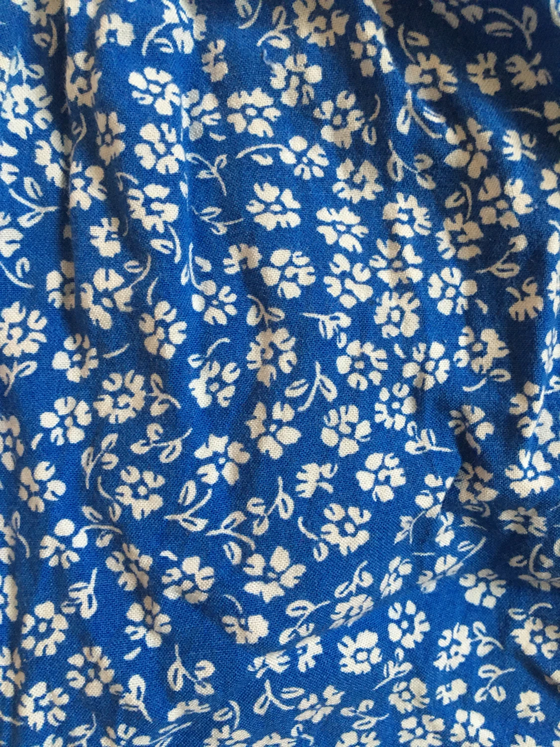 Blommig byxdress - 90