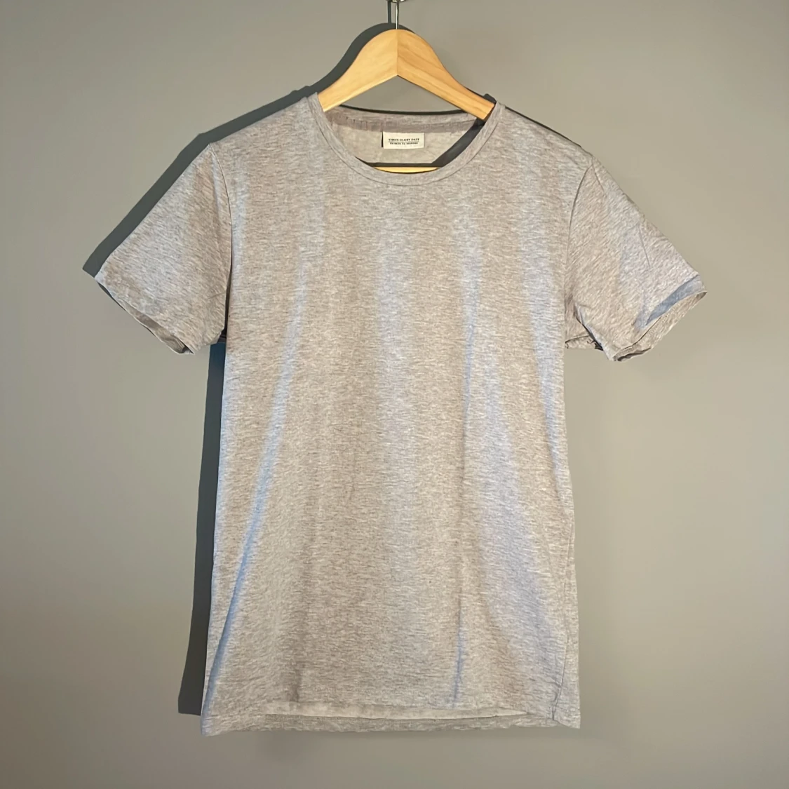 T-shirt, grå&vit - 90