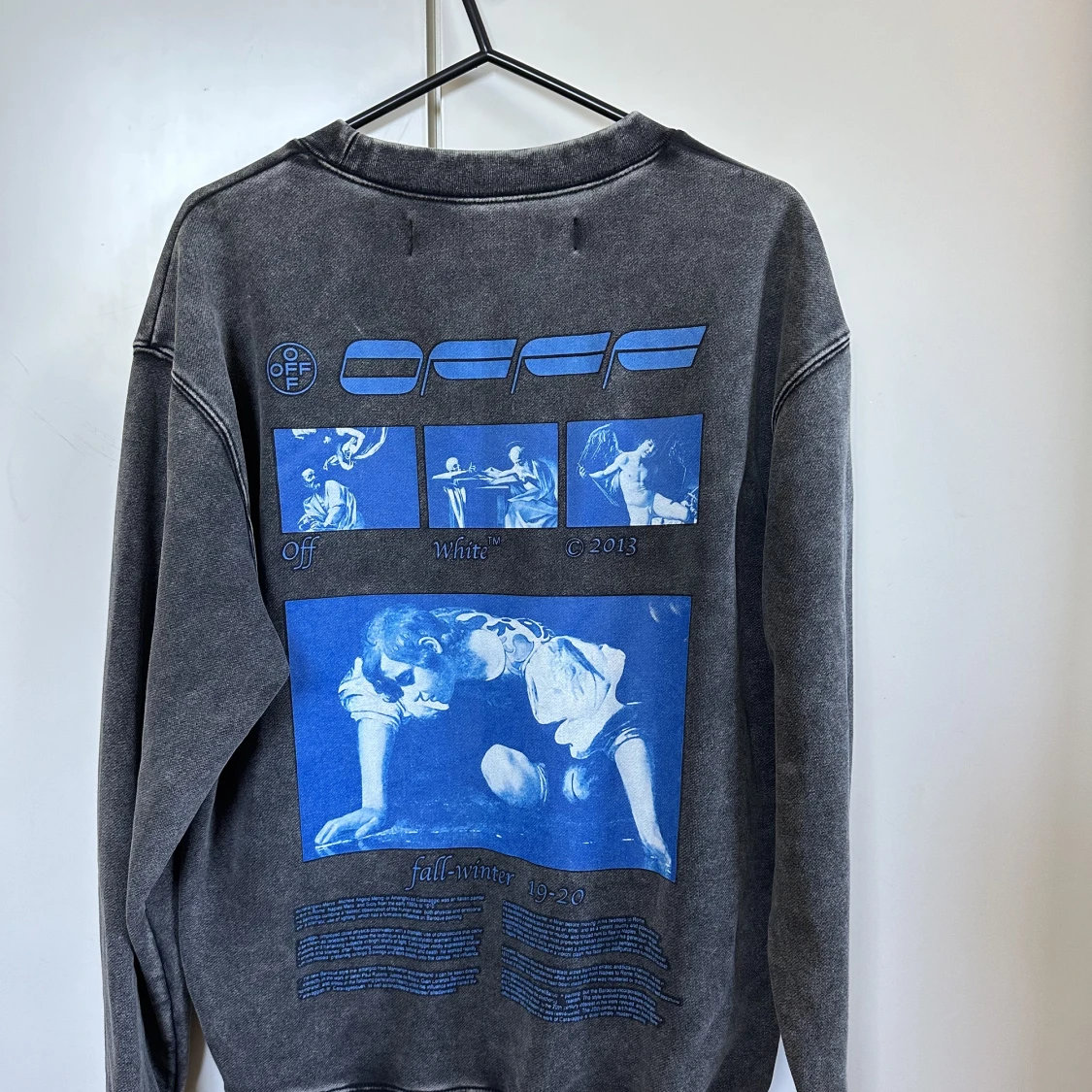 Off white tröja  - 90