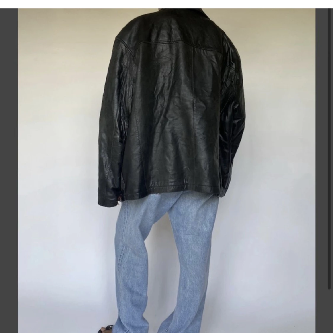Läderjacka  - 91