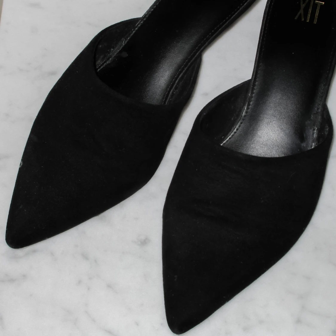 SVARTA SANDALER MED KLACK! - 90