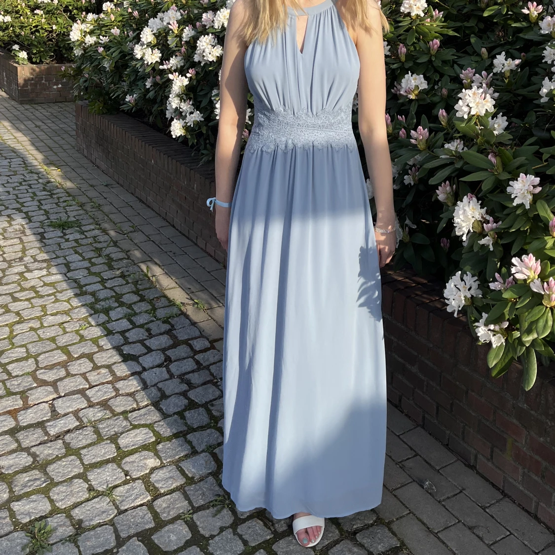 Ljusblå Balklänning 