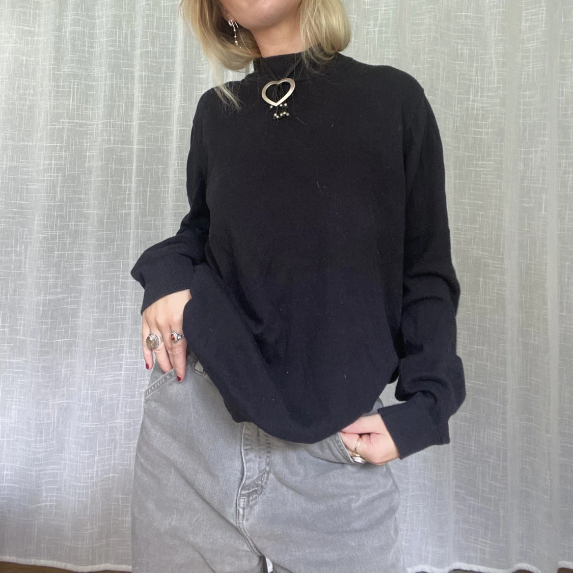 Stickad tröja  - 90