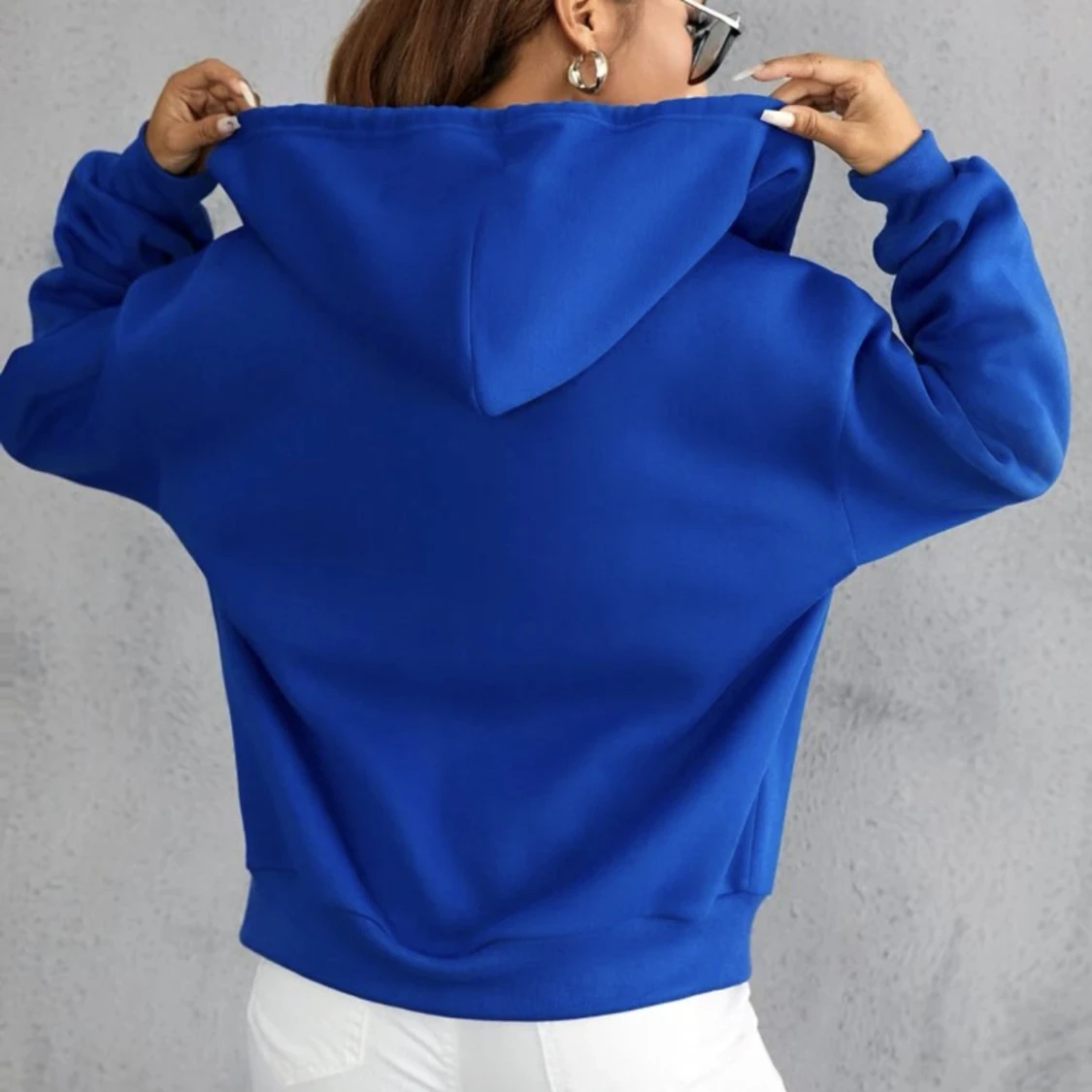 Mörkblå Zip Up!! - 90