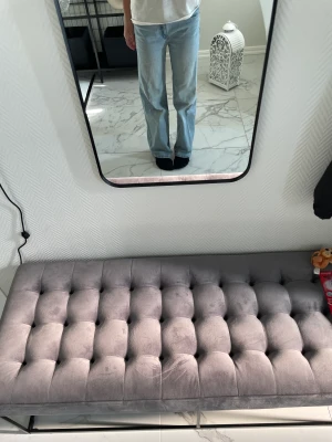 Jeans  - Jeans från Lager 157! Storlek xs. Nästan aldrig använda, kommer tvättas och strykas innan såklart! 