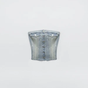 Jeanskorsett zara - Så himla snygg jeanstopp från zara!!🩷  Helt oanvänd med prislappen kvar!! 