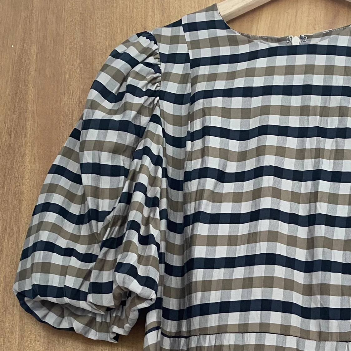 Rutig klänning - 90