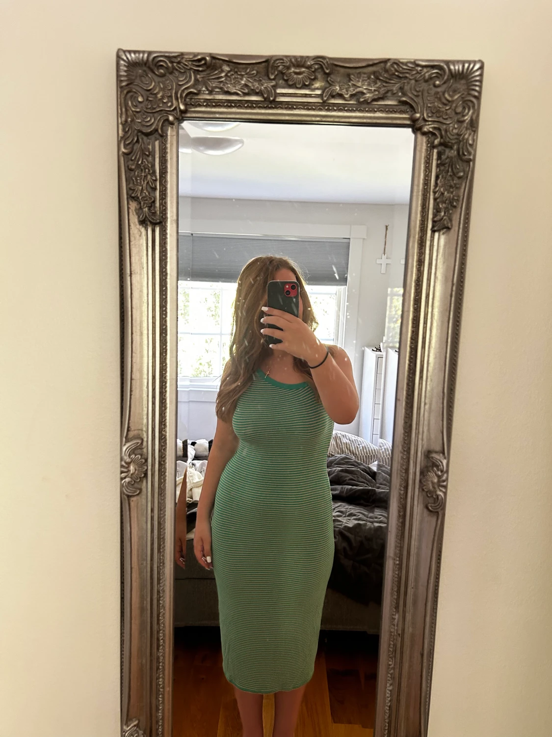 Grön klänning  - 90