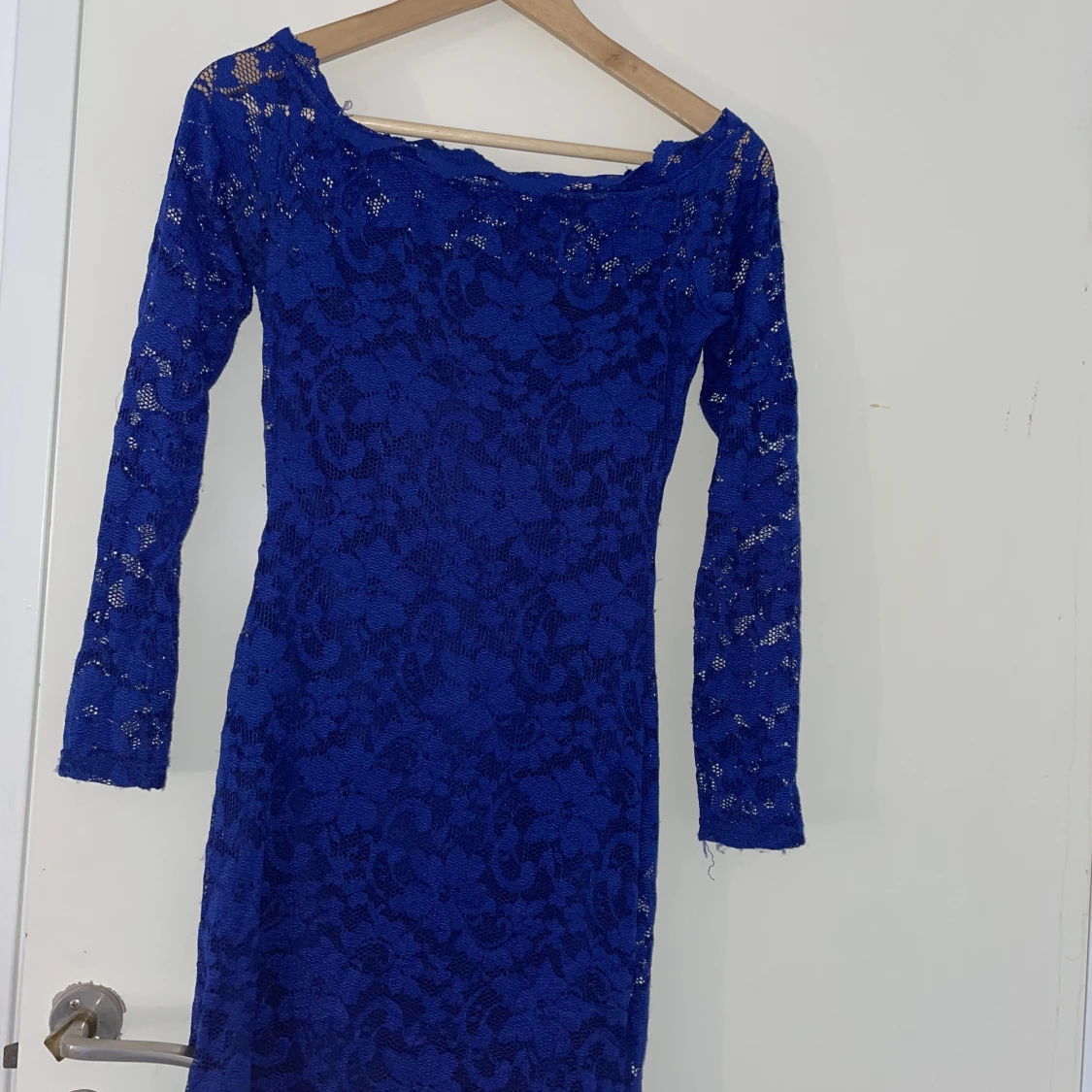 Blå klänning  - 90