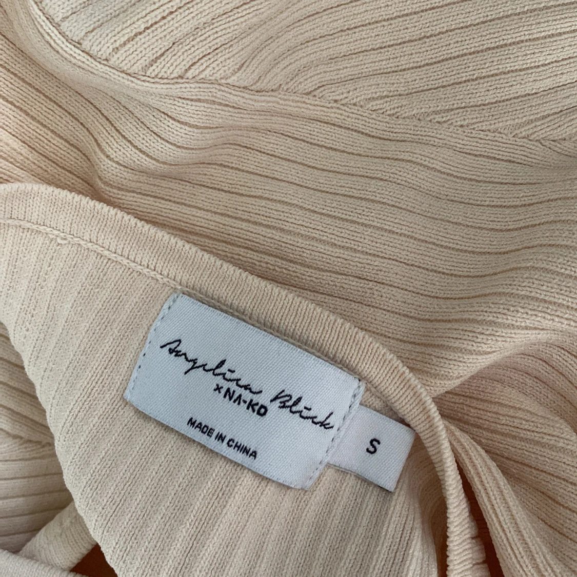 Beige klänning - 91