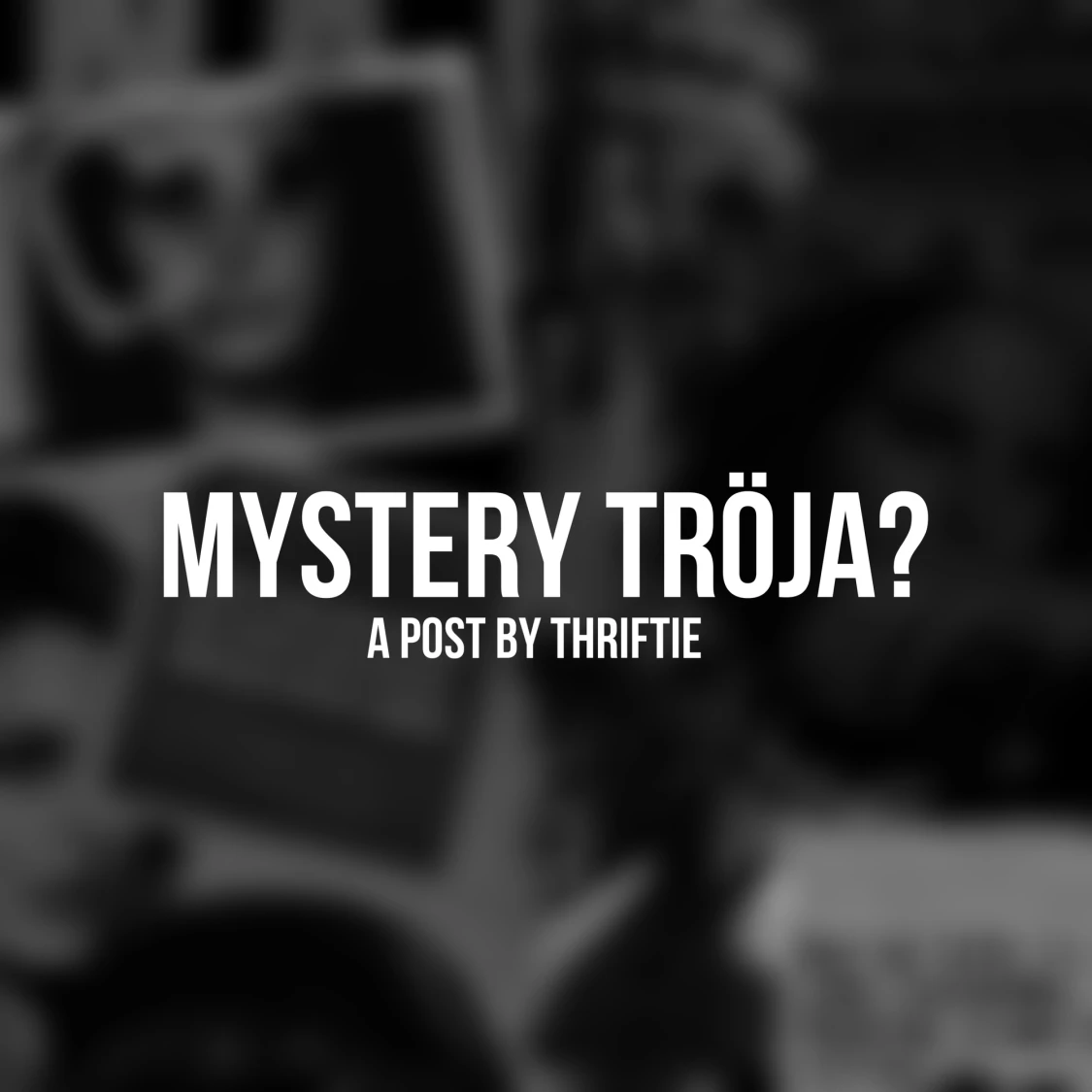 Mystery Tröja! 