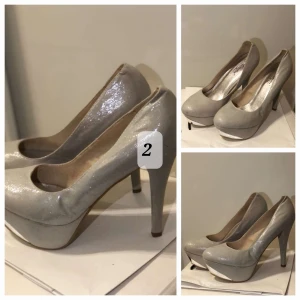 Heels, klackskor, klackar  -  Stlk 41 Nypris 399kr Kan hämtas i Uppsala/Stockholm  