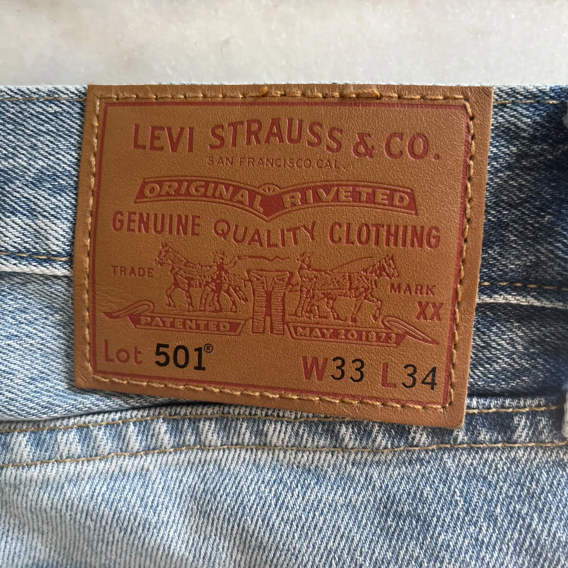 Levis 501 33/34 - 91