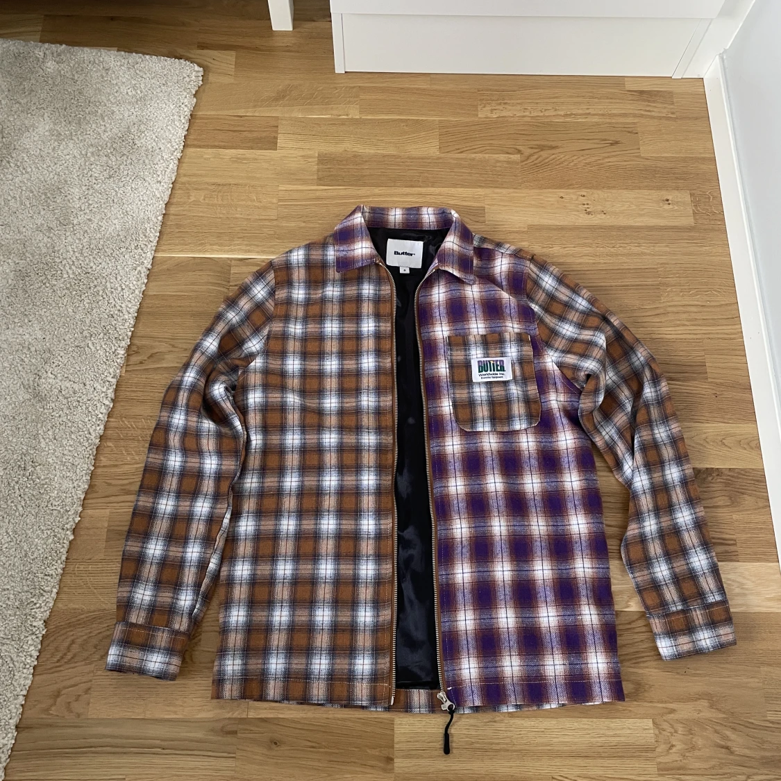 Butter Goods patchwork plaid workshirt  - 90