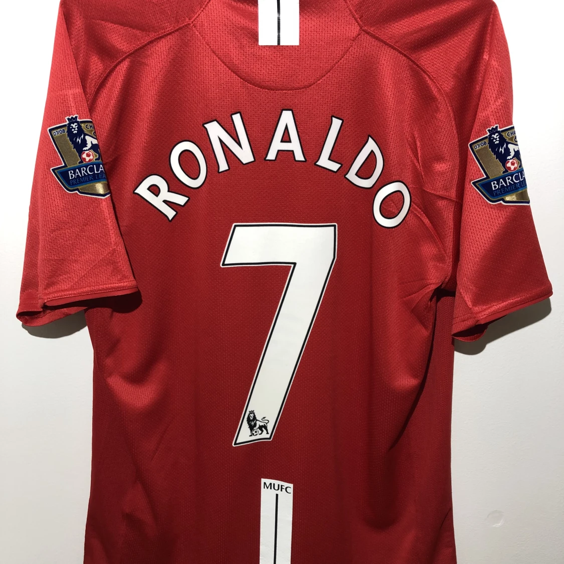 Manchester United fotbollströja 2007/2008 Ronaldo