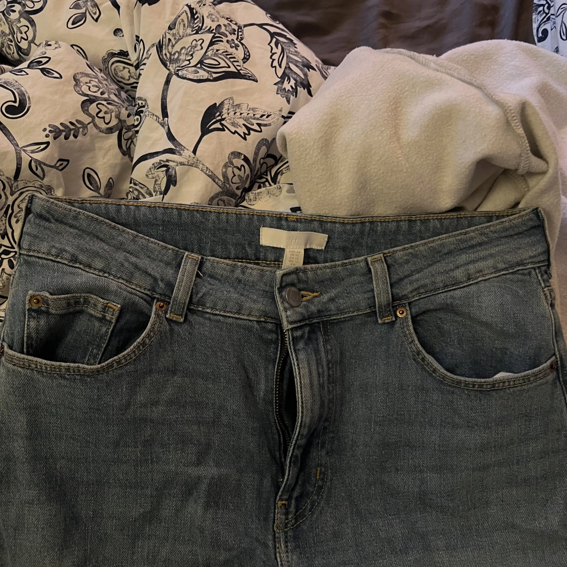 Högmidjade jeans - 90