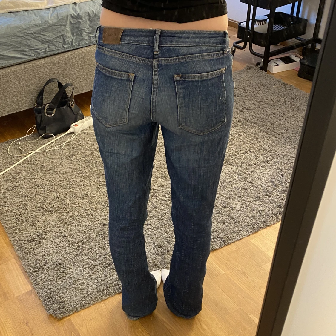 Lågmidjade jeans - 90