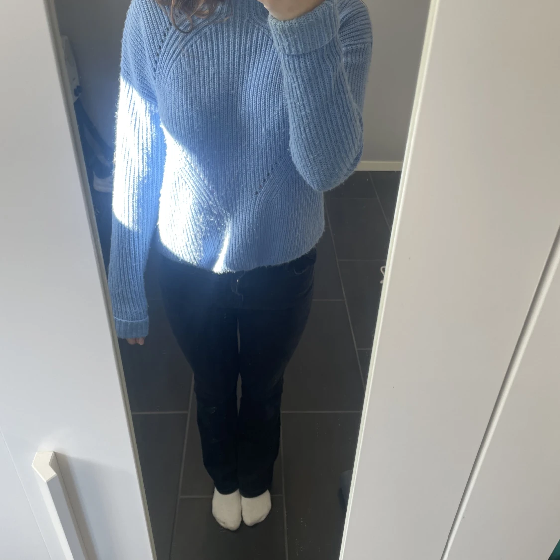 Stickad tröja  - 90