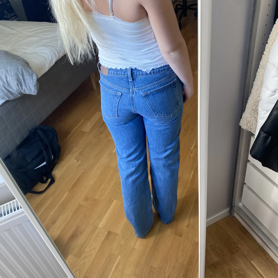 Low mid straight jeans - 90