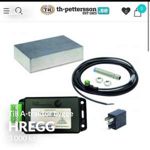 Paket till A-traktorbygge för bilar utan elektrisk gaspedal, H-version utan högt varvtal. Säljs pga att jag inte behöver det, precis som titeln lyder. Endast öppnat paket. #bygge #hregg