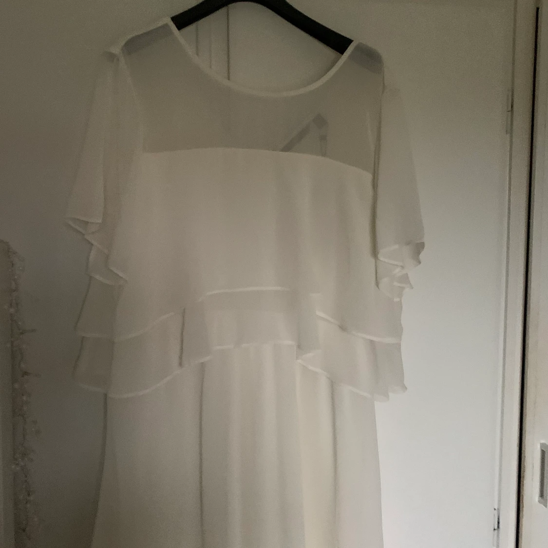 Vit klänning  - 90