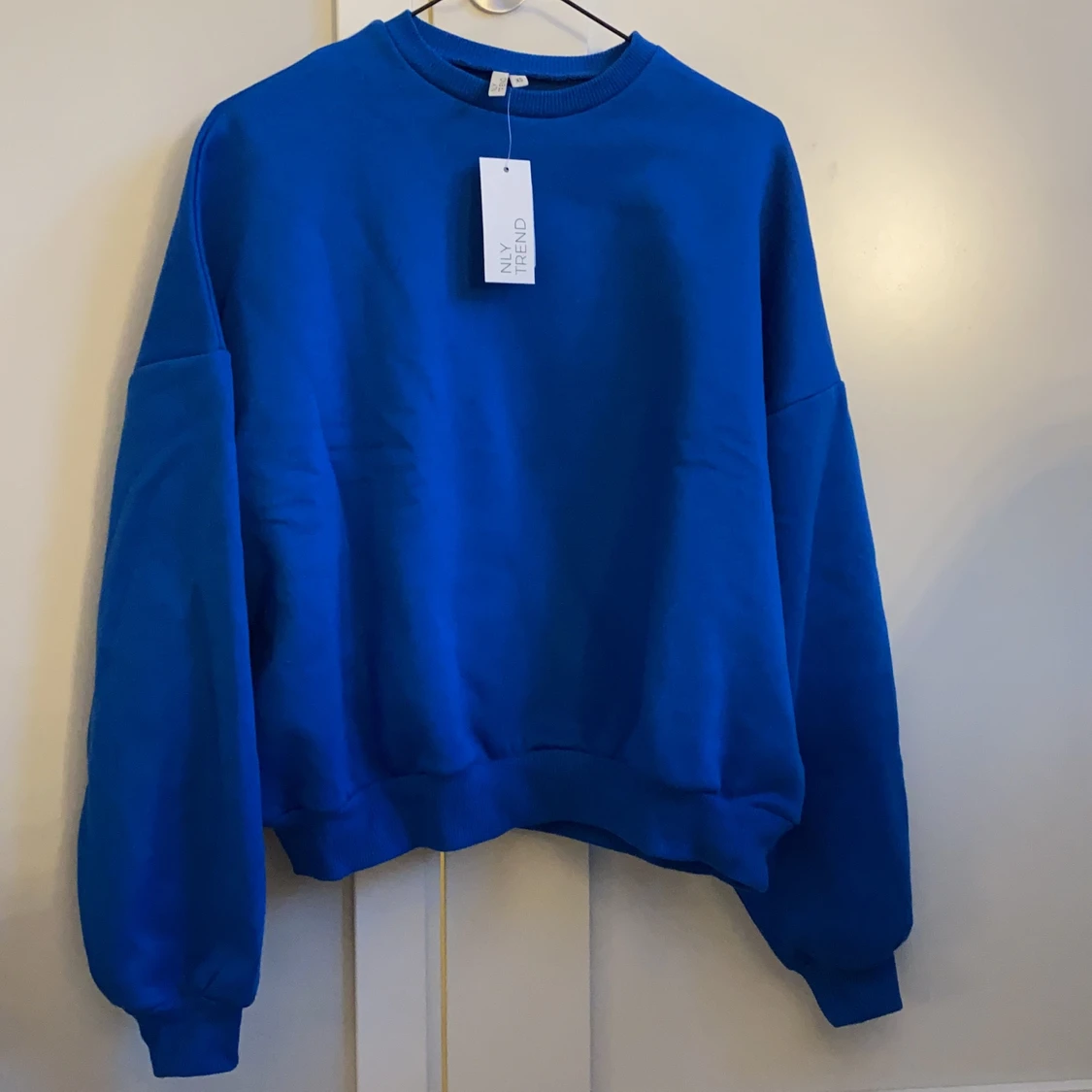 Blå sweatshirt  - 91