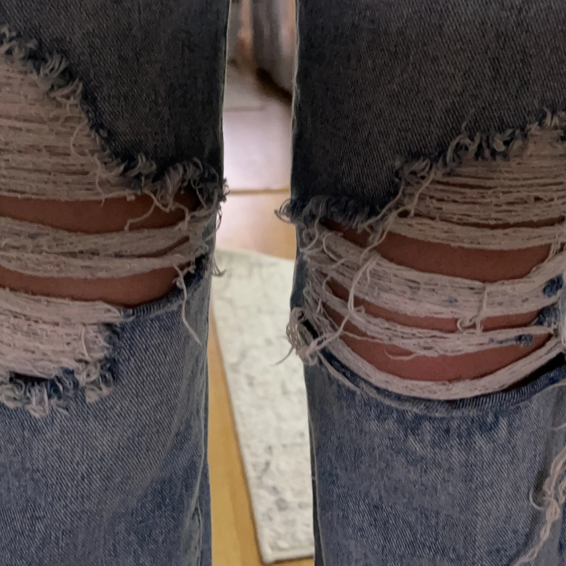 Jeans använda 1 gång  - 91