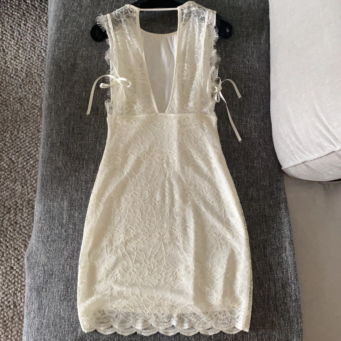 Vit klänning  - 90