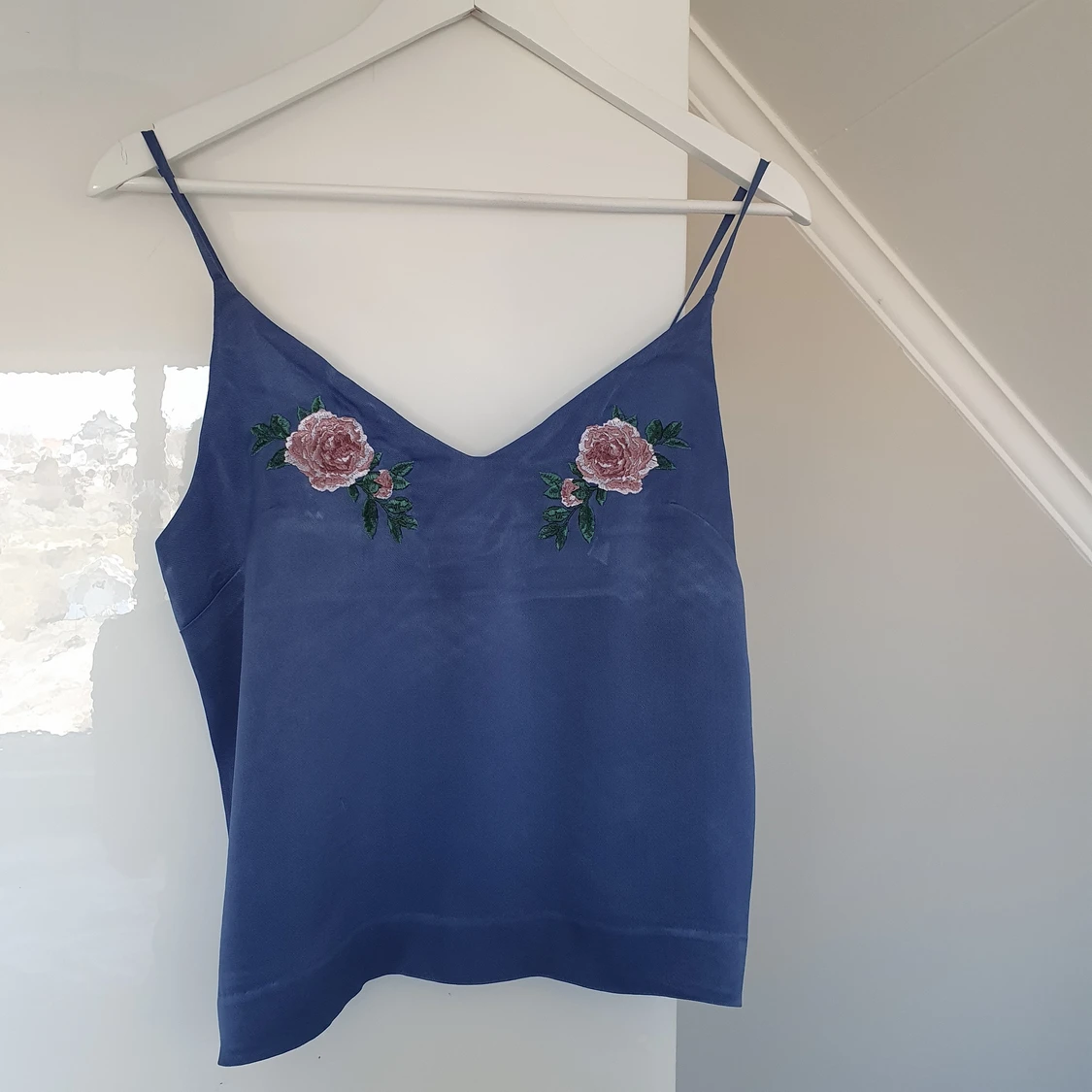 Linne med blommor - 90