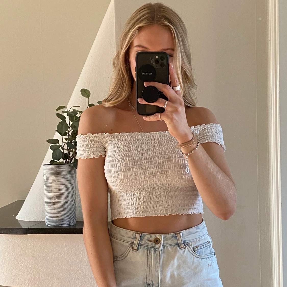 Off shoulder top