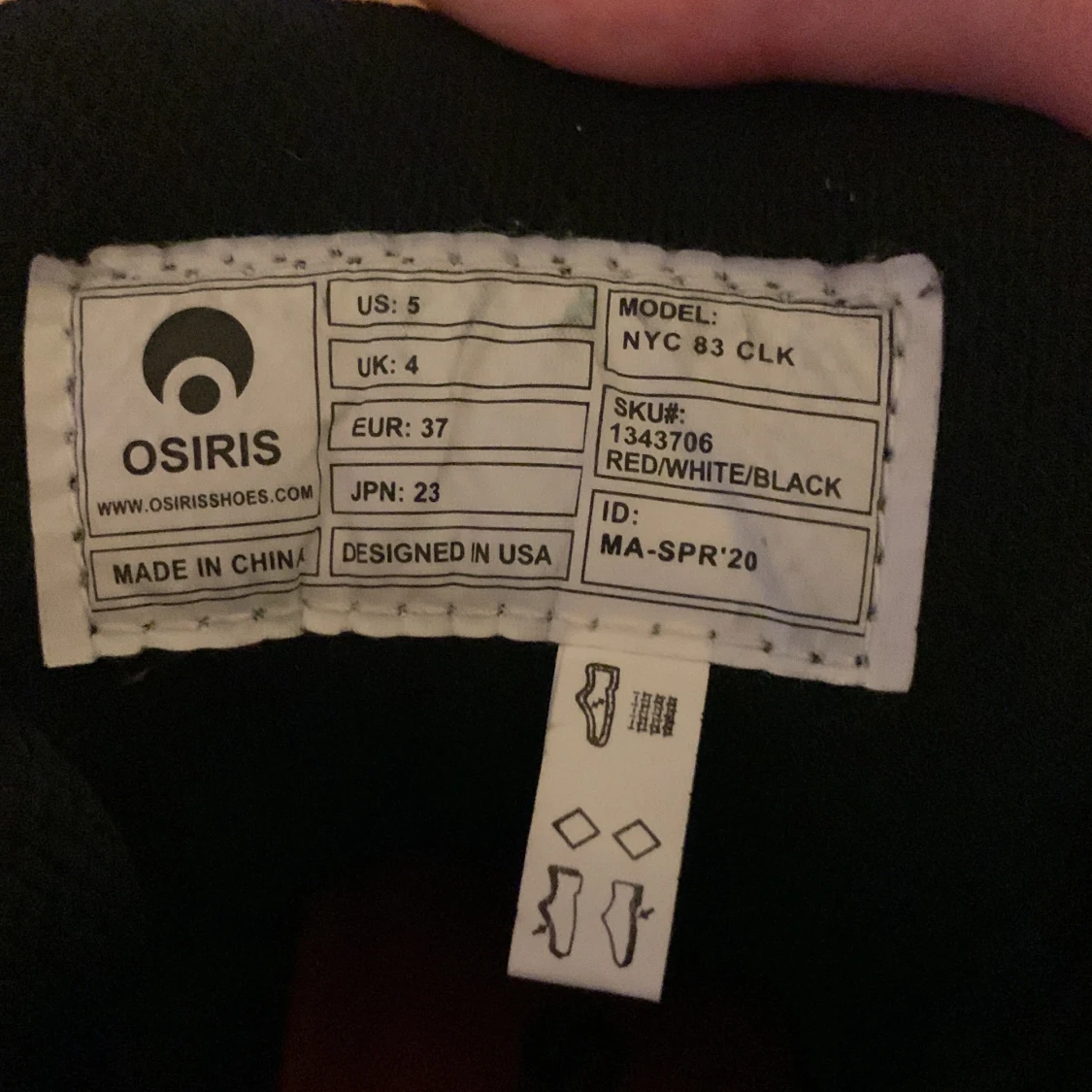 Äkta Osiris skor - 90
