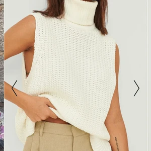 Stickad väst - Oanvänd med lappar kvar, storlek XXS