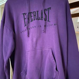 Lila Everlast hoodie. Bra skick och bra passform