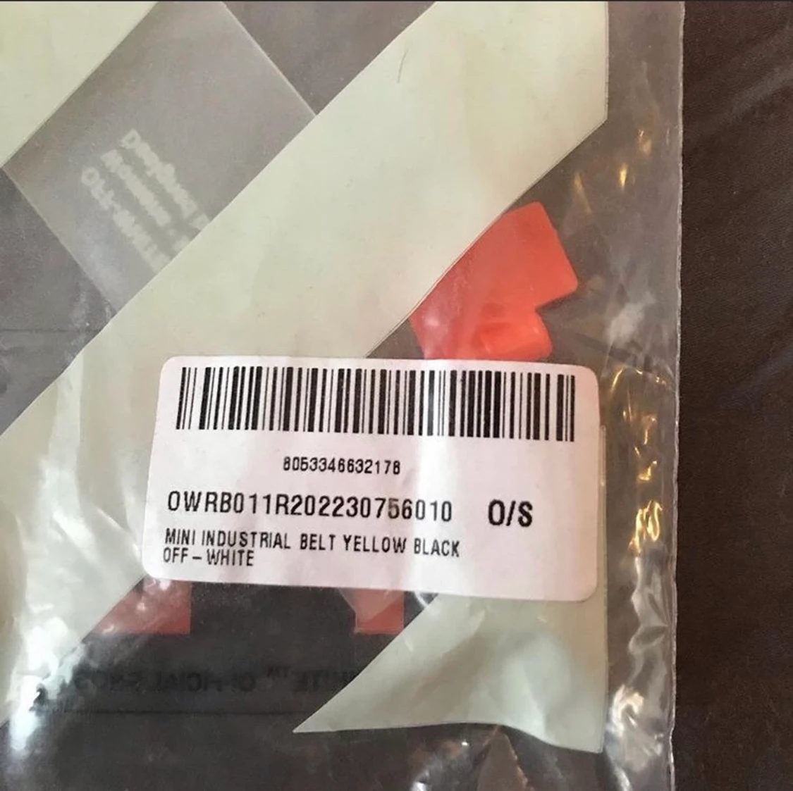 Off-White mini industrial bälte  - 91