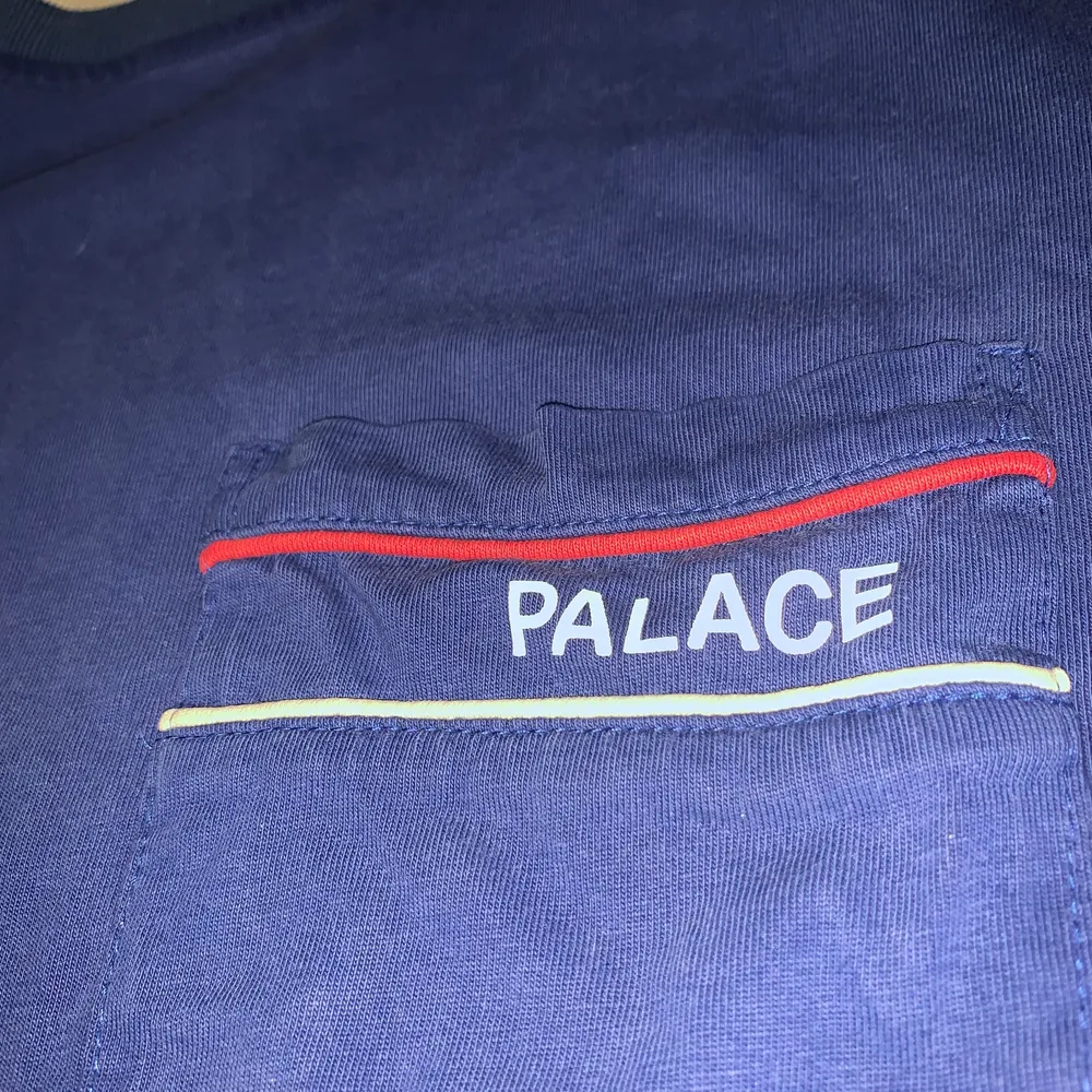 Blå palace tröja i storlek medium och fräsch skick.. T-shirts.