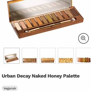 Urban Decay Naked Honey Palette - Urban Decay Palett, ögonskuggor sparsamt använda. Bilderna är från den faktiska paletten förutom bilden från Asos där jag handlade den. Finns att hämta på Östermalm i Stockholm 