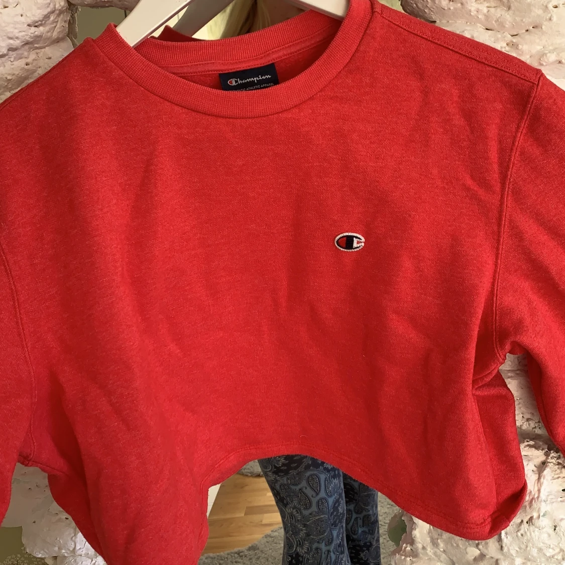 cropped champion hoodie - 91