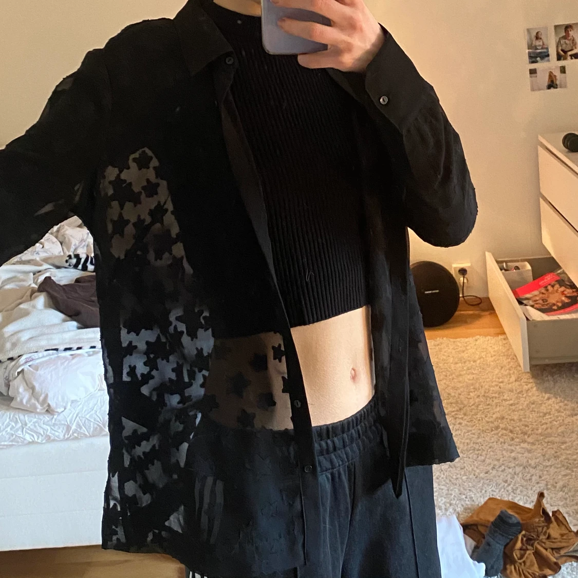 Skjorta med stjärnor  - 90