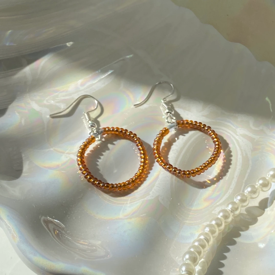 egentillverkade örhängen  - 90